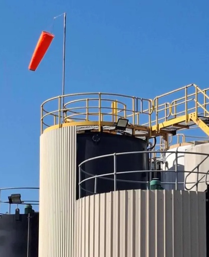 Oil & Gas High Visibility Neon Anti-Static Windsock