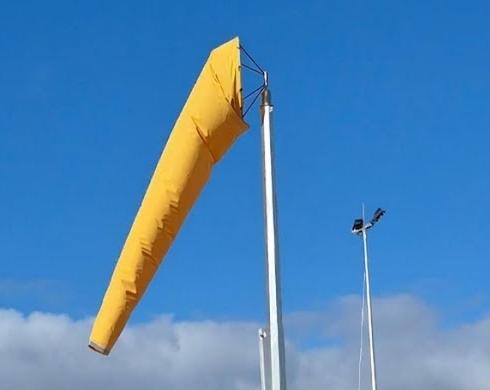 FR-04 CASA Aviation Windsock on 6M Heavy Duty Mid Hinging Pole