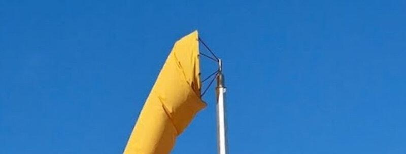 FR-04 900mm CASA aviation Windsock frame on 6M hinging pole