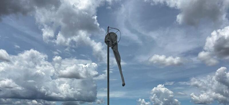 Current Windsock showing signs of wear — does it need replacing?