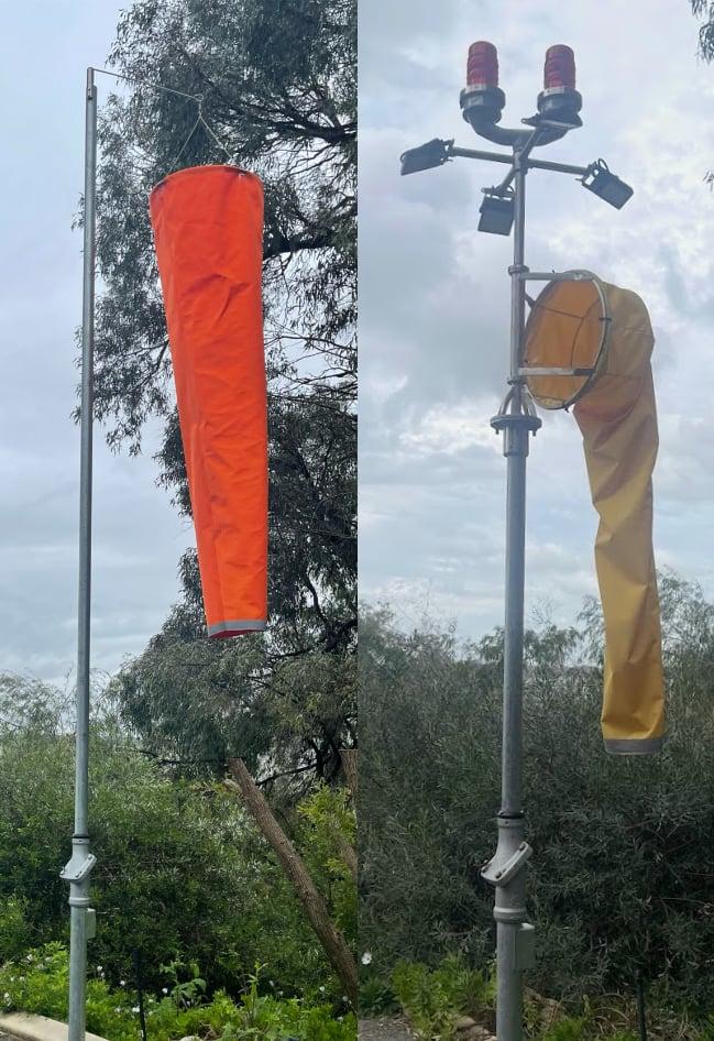 Windsocks-Australia-Windsocks-Pole-Orange-Yellow-Helicopter