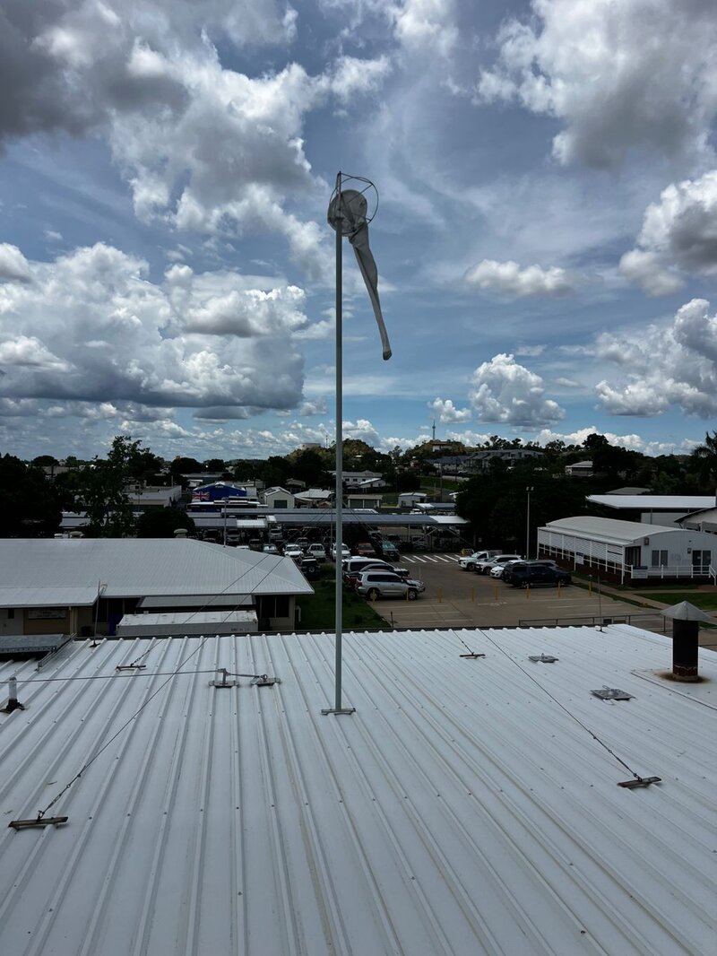 Current Windsock showing signs of wear — does it need replacing?