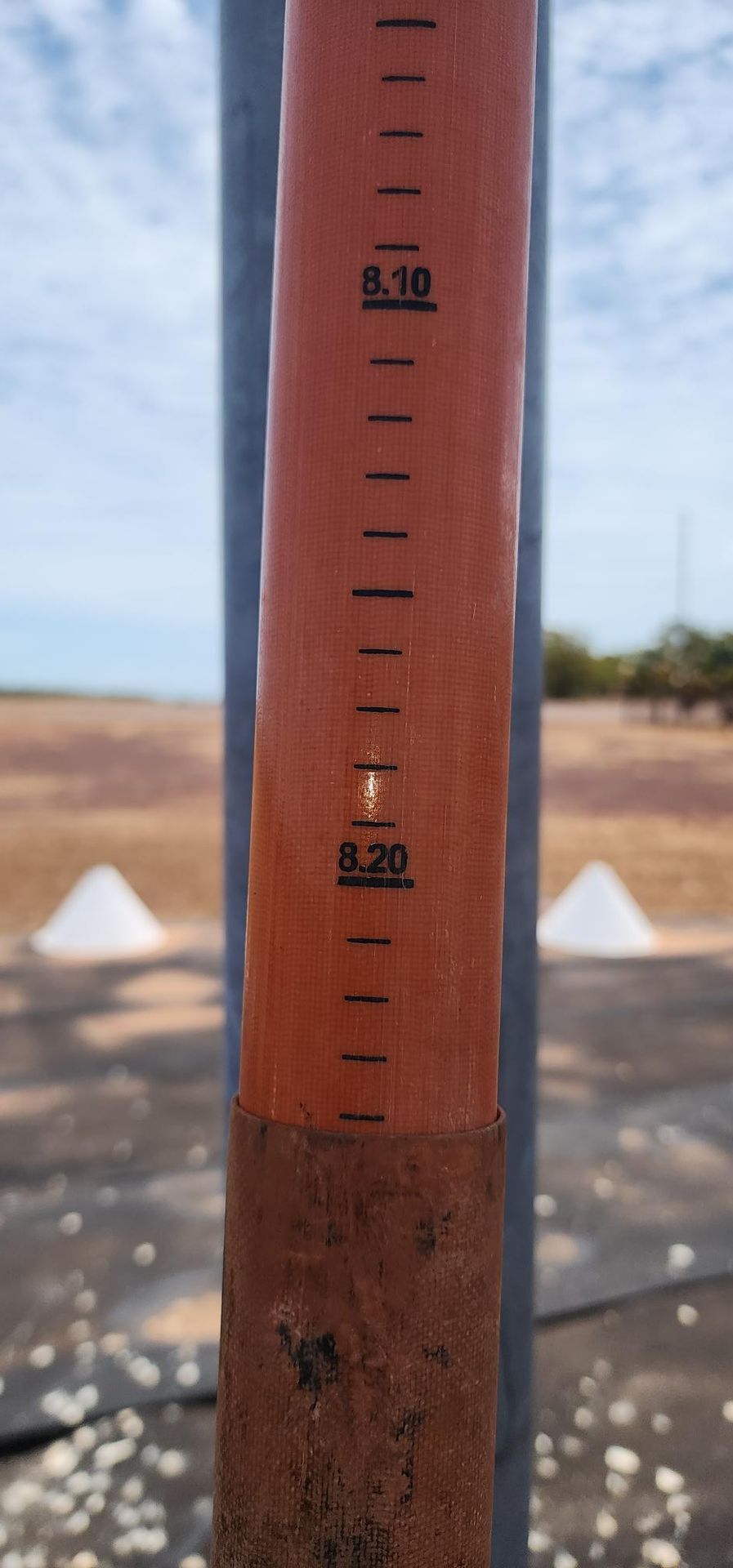 Windsock installation in harsh Australian outback conditions