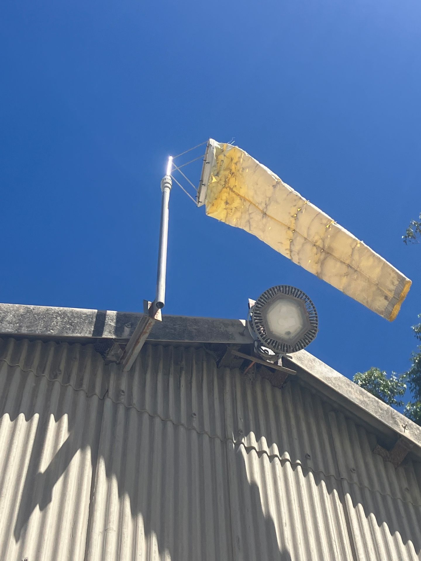 Windsock field installation