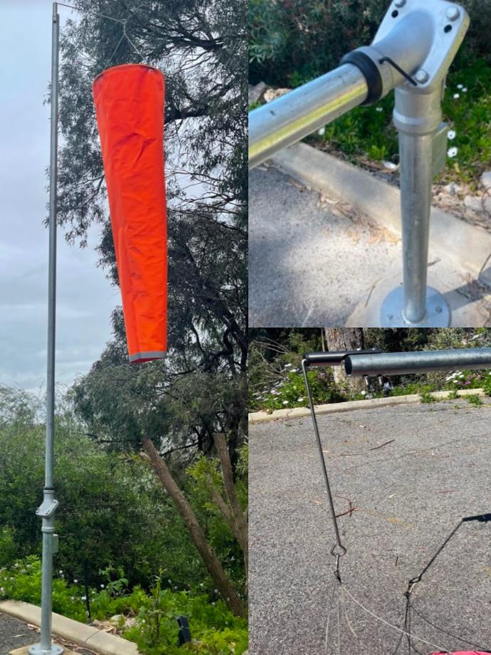 Windsocks-Australia-Windsock-Orange-Helicopter-Wind-Direction-CASA-IWDI-Pivot-Pole