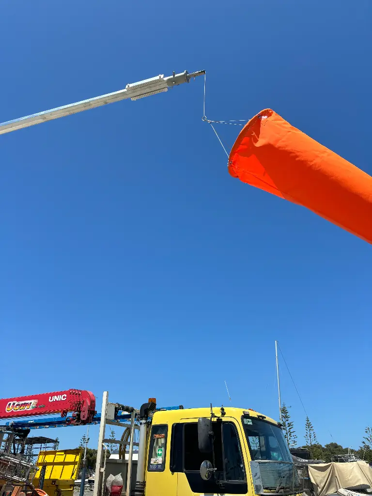 XHD Windsocks Assembly on Mid Hinging Pole - 7.webp