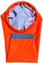Industrial High Visibility Neon Orange Windsock 1500x350x175mm with Bridle Harness