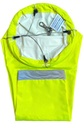 Industrial High Visibility Neon Yellow Windsock 900x300x150mm with Bridle Harness