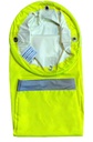 Industrial High Visibility Neon Yellow Windsock 2400x600x300mm