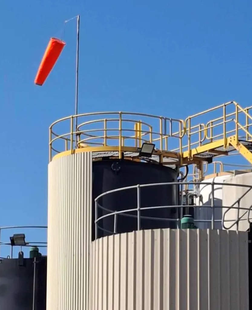 Oil & Gas High Visibility Neon Anti-Static Windsock