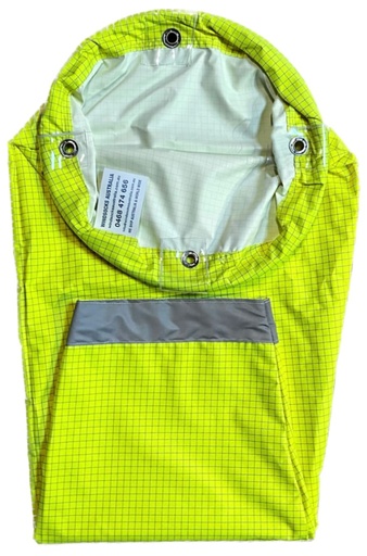 [WS-005-ANTI-NY] Oil & Gas Anti-Static Neon Yellow Windsock 1800x450x225mm