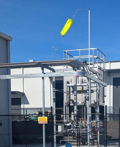 Industrial High Visibility Neon Windsock